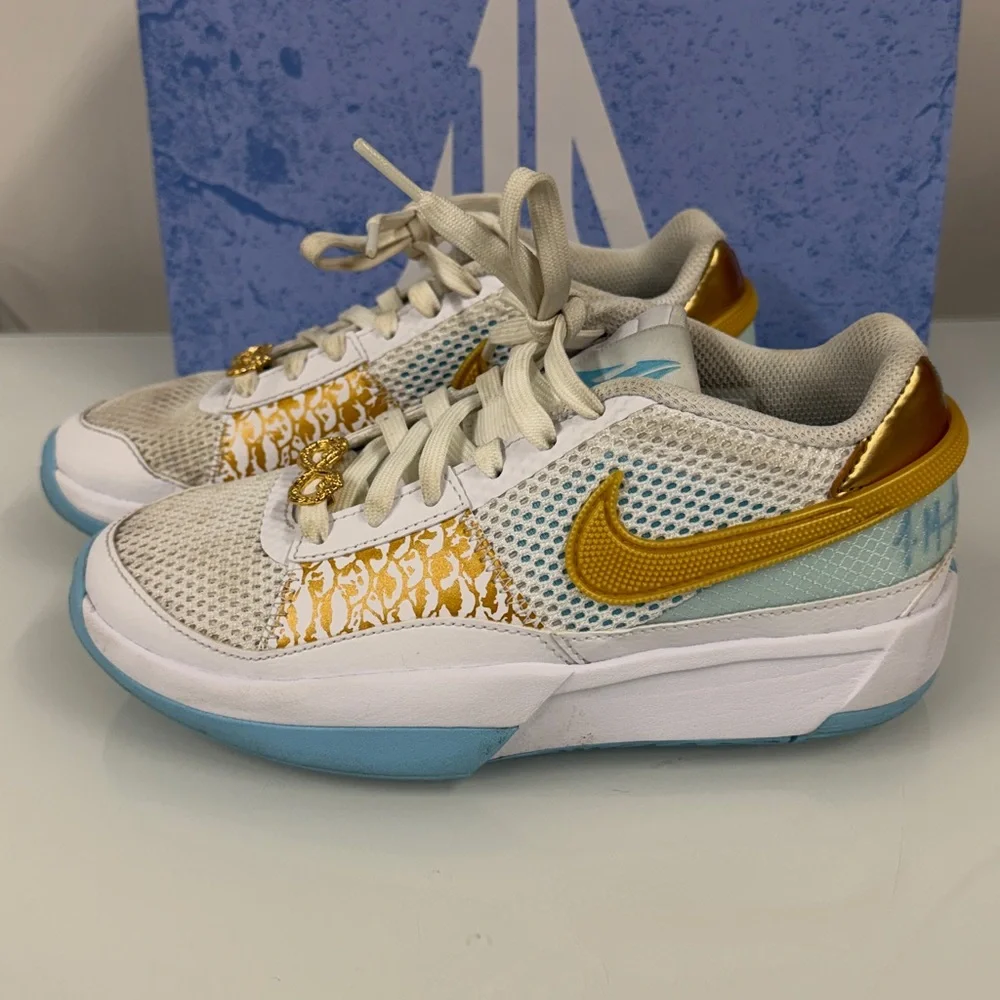 Nike Ja 1 Chinese New Year Dragon Basketball Shoes FZ8327-103 Youth size 3.5